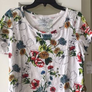 Floral summer shirt
